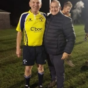 President’s visit to Vet Rugby