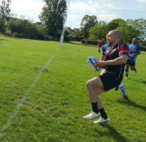 President sees West London’s 2nd XV relaunched on a visit to Northolt RFC